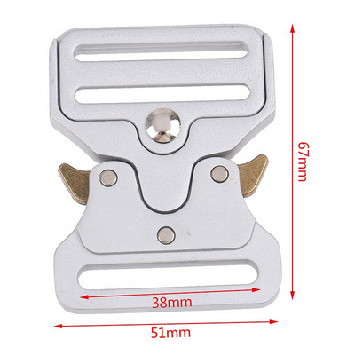 2 suurust Metallist rihma pandlad rihma jaoks DIY kott Pagasi riided Aksessuaarid Klambrid Pandlad