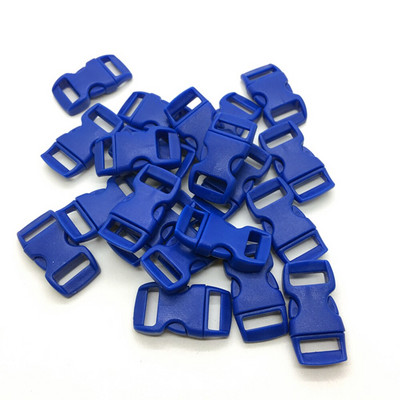 10 tk/partii 3/8" 10 mm lai kontuuriga küljevabastus Paracordi käevõru plastikust pandla jaoks