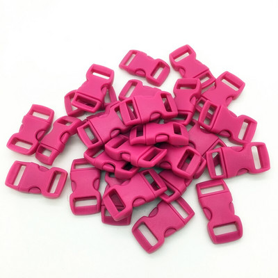 10 tk/partii 3/8" 10 mm lai kontuuriga küljevabastus Paracordi käevõru plastikust pandla jaoks