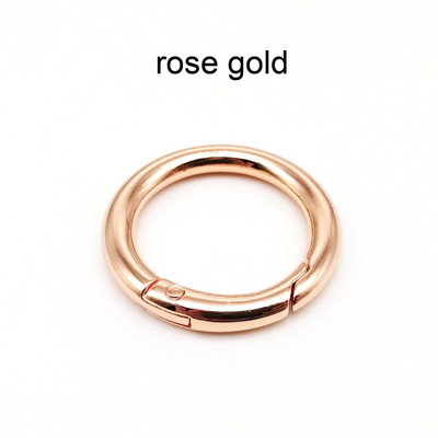 Spring Gate O Ring avatav võtmehoidja võti nahast kott käekoti rihma rihma leiud ripats pandla klambri klamber päästiku konks