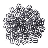 100 komada metalnog donjeg rublja, podesivi grudnjaci za šivanje, klizači, prstenovi, kopče, DIY 6 mm-15 mm, isporuka po isporuci