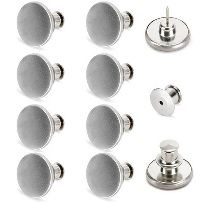 8/4 τμχ Αποσπώμενη καρφίτσα τζιν Κουμπί κουμπώματος Γρήγορη καρφίτσα παντελονιού για τζιν πόρπες χωρίς ράψιμο με αναδιπλούμενο κουμπί Τέλεια εφαρμογή που μειώνει τη μέση