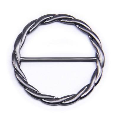 Νέα 2 τμχ/παρτίδα 35mm 40MM Πόρπες ζώνης στρογγυλή μεταλλική πόρπη για χειροτεχνία διακόσμησης ενδυμάτων τσάντα παλτό wind DIY αξεσουάρ ραπτικής