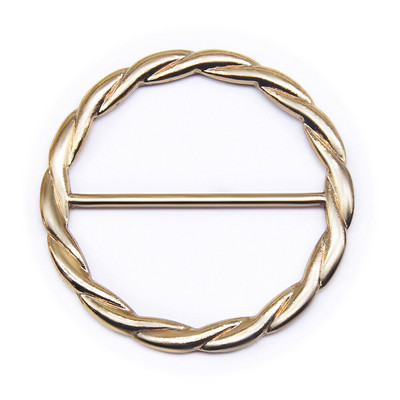 Νέα 2 τμχ/παρτίδα 35mm 40MM Πόρπες ζώνης στρογγυλή μεταλλική πόρπη για χειροτεχνία διακόσμησης ενδυμάτων τσάντα παλτό wind DIY αξεσουάρ ραπτικής