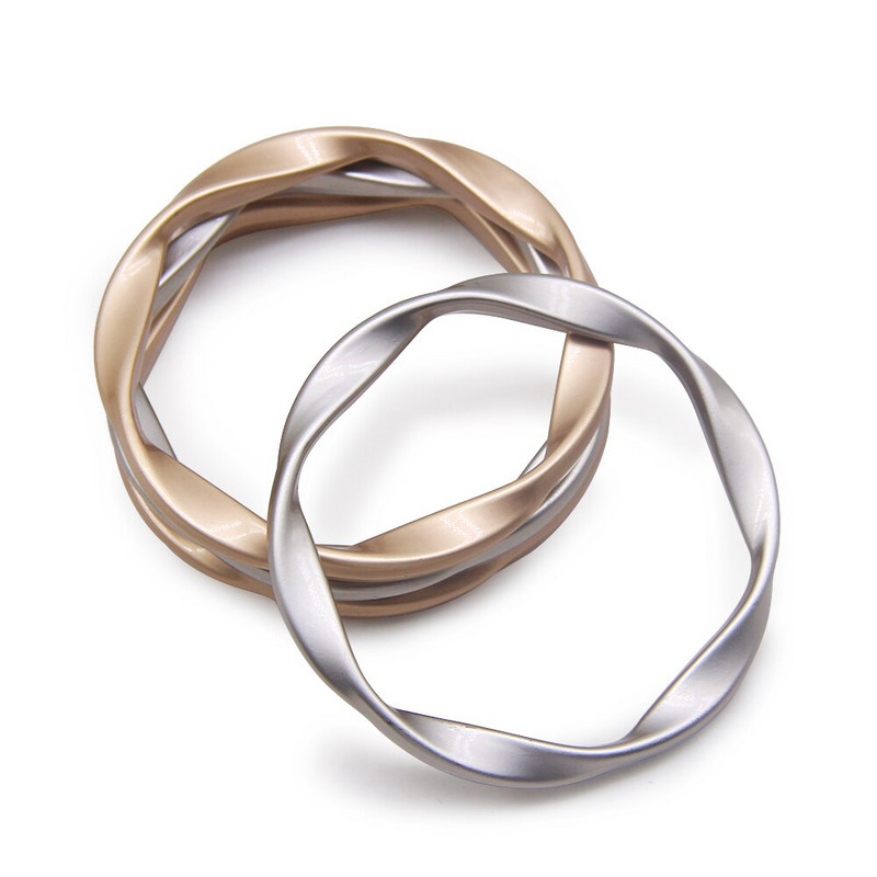 Νέα 2 τμχ/παρτίδα 35mm 40MM Πόρπες ζώνης στρογγυλή μεταλλική πόρπη για χειροτεχνία διακόσμησης ενδυμάτων τσάντα παλτό wind DIY αξεσουάρ ραπτικής