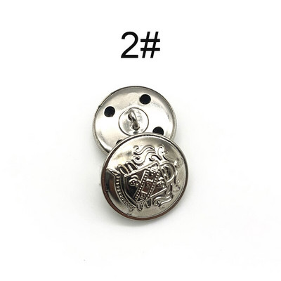 10vnt 15/18/20/23/25 mm aukso aukso spalvos metalinės sagos drabužių palto siuvimo aksesuarai sagos rūbams amatai