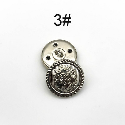 10vnt 15/18/20/23/25 mm aukso aukso spalvos metalinės sagos drabužių palto siuvimo aksesuarai sagos rūbams amatai