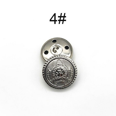 10vnt 15/18/20/23/25 mm aukso aukso spalvos metalinės sagos drabužių palto siuvimo aksesuarai sagos rūbams amatai