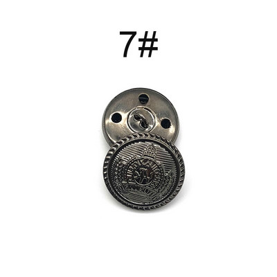 10vnt 15/18/20/23/25 mm aukso aukso spalvos metalinės sagos drabužių palto siuvimo aksesuarai sagos rūbams amatai