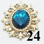 10 τμχ/παρτίδα DIY Manualidades Accessories Snap Flatback ράψιμο κουμπί για ρούχα Διακοσμητικά μεταλλικά κουμπιά από στρας κοσμήματα