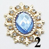 10 τμχ/παρτίδα DIY Manualidades Accessories Snap Flatback ράψιμο κουμπί για ρούχα Διακοσμητικά μεταλλικά κουμπιά από στρας κοσμήματα