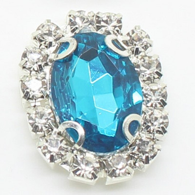 10 kom, gumbi za šivanje vještačkih dijamanata za ručni rad, 20*16 mm, prikladni za odjeću, šešire i druge ukrasne dodatke