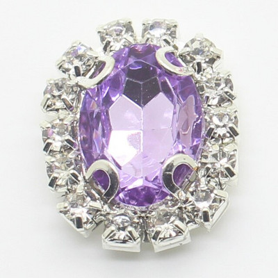 10 kom, gumbi za šivanje vještačkih dijamanata za ručni rad, 20*16 mm, prikladni za odjeću, šešire i druge ukrasne dodatke