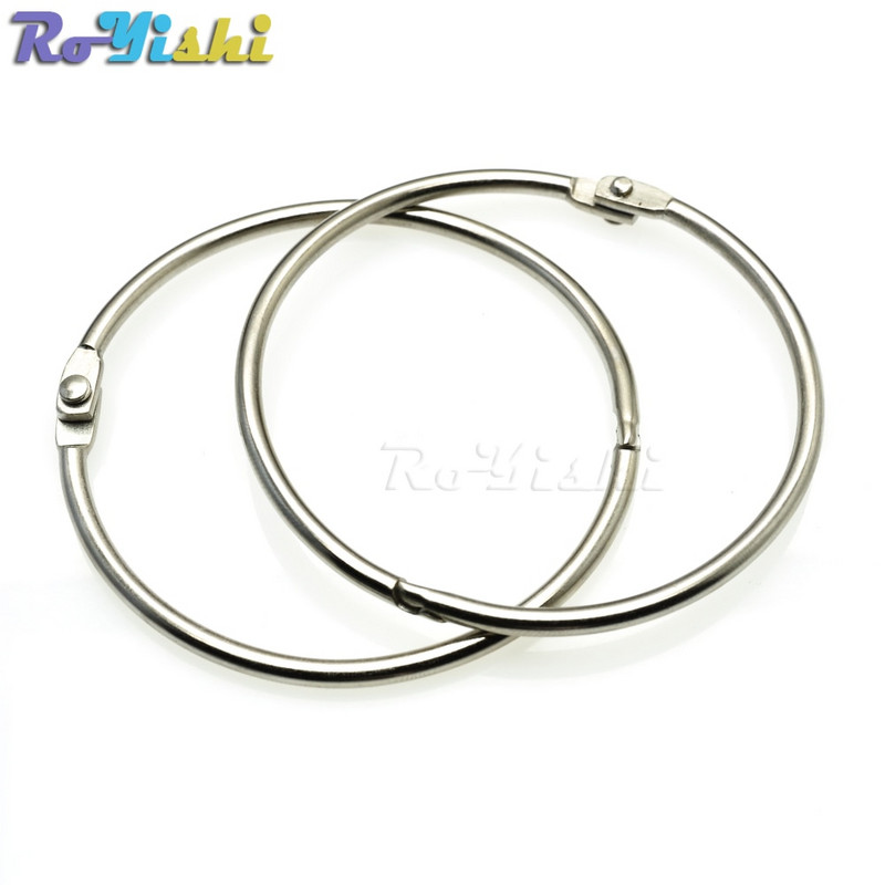 Laisvų lapų knygų segimo vyriai, užsegami O žiedais, užrakinami raktų pakabukai, metalinės amatų dalys