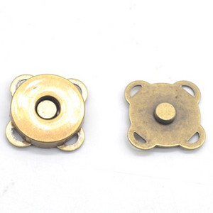 Înaltă calitate, 10 seturi/lot, argintiu negru, cusut pe buton magnetic magnetic metalic, pentru geantă de pardesiu, accesorii pentru articole de îmbrăcăminte, album de albume DIY