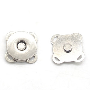 Înaltă calitate, 10 seturi/lot, argintiu negru, cusut pe buton magnetic magnetic metalic, pentru geantă de pardesiu, accesorii pentru articole de îmbrăcăminte, album de albume DIY