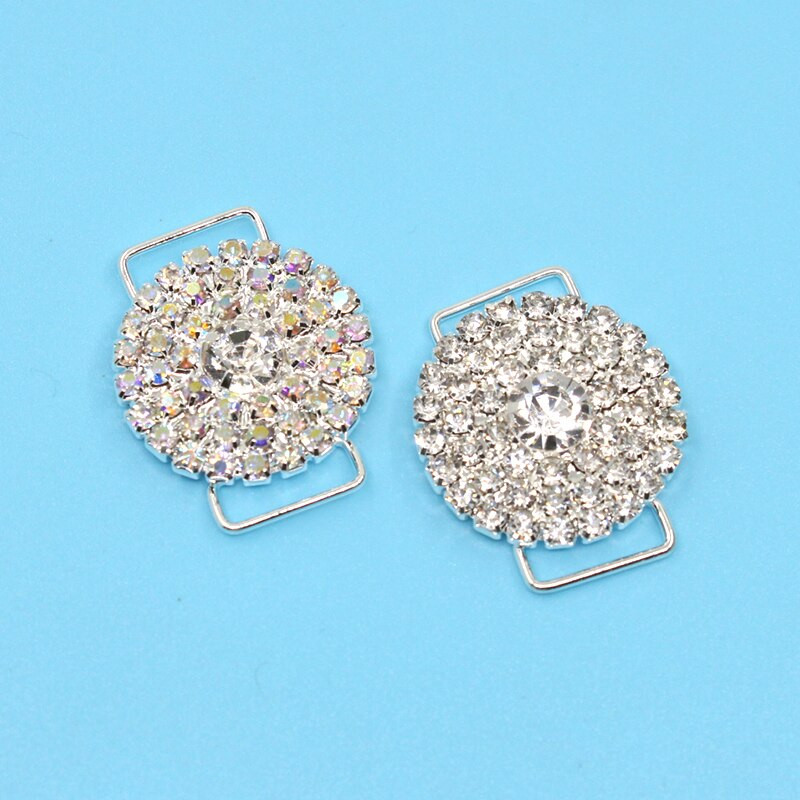 miješati 10 komada više stilova bikini konektori Kopča sa kamenčićima za Srebrni kristal Bikini kopča Torba cipele ukrasi za odjeću