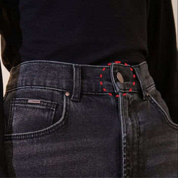 50 бр. 17 мм опаковано метално копче за дънки Деним копче Мъже Жени Свалящи се панталони без шиене Промяна на размера на талията Копчета Аксесоари