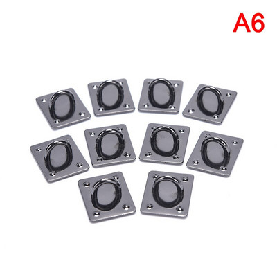 10 komada neodvojivog metalnog srca O&D prsten bočne kopče kopče hardverske kuke dodaci DIY lučni most privjesak vješalica 2021.