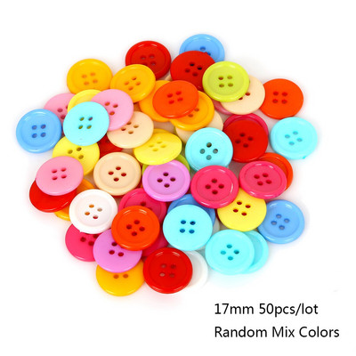 20-200 kom. Okrugli gumbi za šivanje od smole različitih veličina za izradu Okrugli gumbi za šivanje Spomenar DIY dodaci za uređenje doma