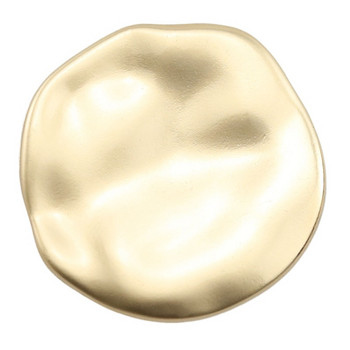 Κουμπιά ραπτικής από κράμα χρυσού 25/30mm για ρούχα Διακοσμητικά χειροποίητα σακίδια πλάτης Diy Supplies Μεγάλο Scrapbooking Μεταλλικό Κουμπί 6τμχ