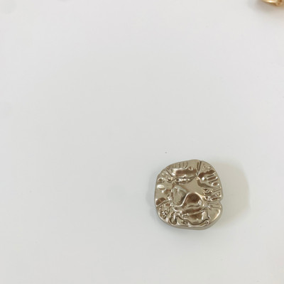 Nasturi de cusut din aliaj de aur 25/30mm pentru haine Rucsac decorativ de artizanat Articole de bricolaj Buton de metal mare pentru albume de însemnări 6 buc