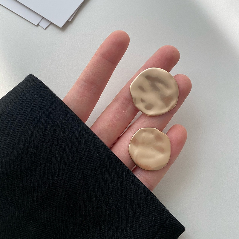 Nasturi de cusut din aliaj de aur 25/30mm pentru haine Rucsac decorativ de artizanat Articole de bricolaj Buton de metal mare pentru albume de însemnări 6 buc