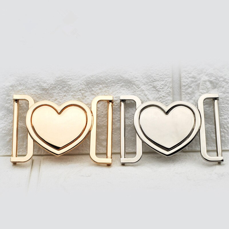 Metallisulamist Südapandla Kuldne Sliver Must Dekoratiivne Vööpandlaga 40mm Kinnitus Mantlitele Nahast Käsitöö seljakoti rihm Rihm