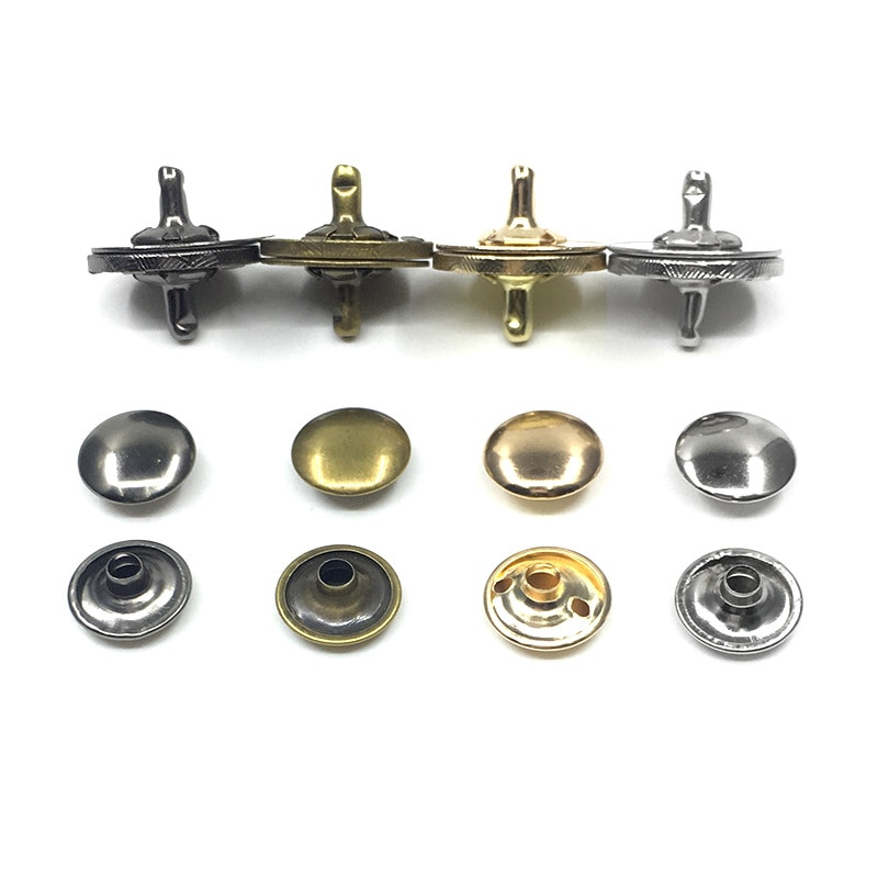 (10 komplekti / partii) 14mm-18mm õhukesed magnetilised nööbikottid magnetiga Lukk Rahakoti nööbid Metallist klambrid magnetklambrid