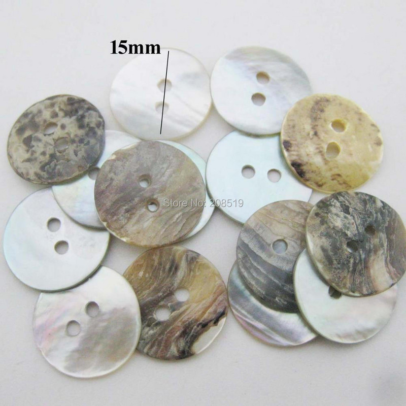 NBNNKG Looduse merekarpidest valmistatud särginööbid, 30 tk. Mitmes suuruses õmblemine Rõivas Fit Ise-meisterdamine Merekarpidest valmistatud saapad