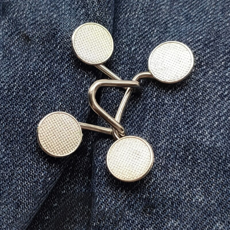 4 kompleta podesivih kopči u struku, set produživača za traperice, gumb za produžavanje struka za hlače, podesivi dugmad za traperice, savršeno pristajanje