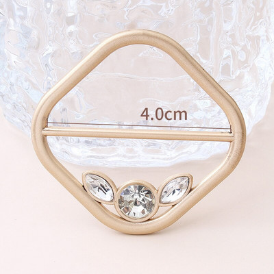 Moda colț tiv talie înnodat perle buton cămașă de ultimă generație tricou eșarfă de mătase accesorii decorative cu cataramă fixă