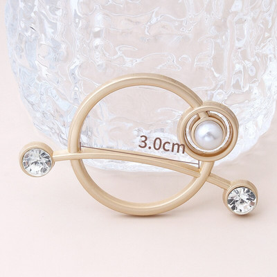 Moda colț tiv talie înnodat perle buton cămașă de ultimă generație tricou eșarfă de mătase accesorii decorative cu cataramă fixă