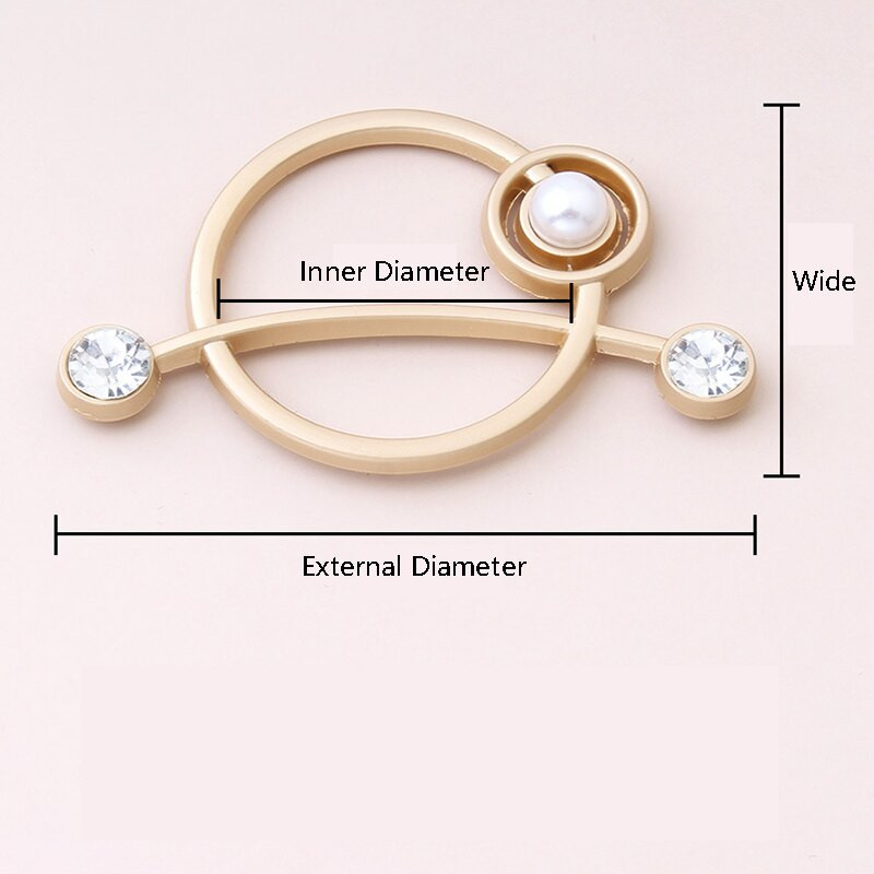 Moda colț tiv talie înnodat perle buton cămașă de ultimă generație tricou eșarfă de mătase accesorii decorative cu cataramă fixă