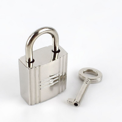 2/5/10 Σετ Meetee Gold Silver Gun Μαύρο ορειχάλκινο κλειδαριά κλειδαριά Αξεσουάρ ριγέ τσάντα κρεμαστή λουκέτο τσάντα πόρπη κούμπωμα κούμπωμα