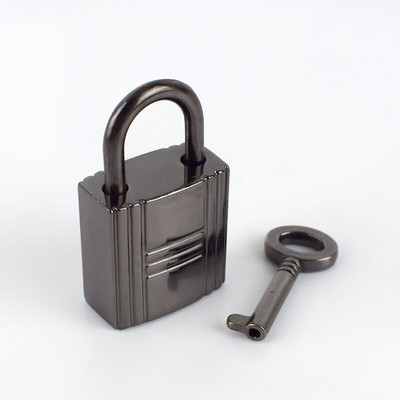 2/5/10 Σετ Meetee Gold Silver Gun Μαύρο ορειχάλκινο κλειδαριά κλειδαριά Αξεσουάρ ριγέ τσάντα κρεμαστή λουκέτο τσάντα πόρπη κούμπωμα κούμπωμα