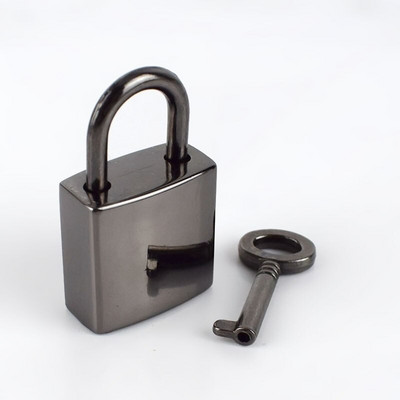 2/5/10 Σετ Meetee Gold Silver Gun Μαύρο ορειχάλκινο κλειδαριά κλειδαριά Αξεσουάρ ριγέ τσάντα κρεμαστή λουκέτο τσάντα πόρπη κούμπωμα κούμπωμα