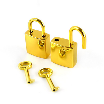 2/5/10 Σετ Meetee Gold Silver Gun Μαύρο ορειχάλκινο κλειδαριά κλειδαριά Αξεσουάρ ριγέ τσάντα κρεμαστή λουκέτο τσάντα πόρπη κούμπωμα κούμπωμα