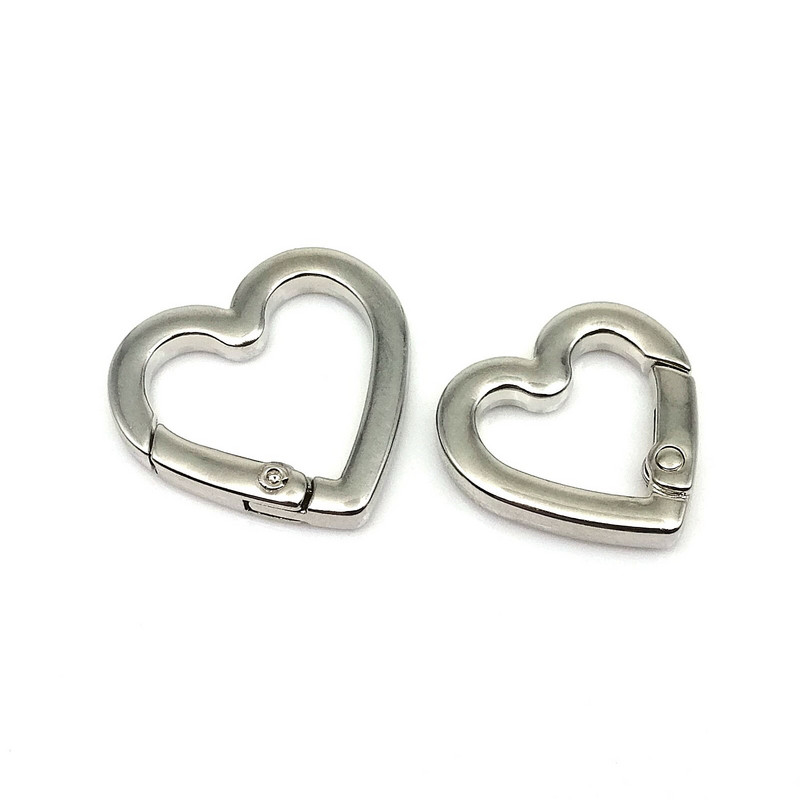 Opružna kapija O prsten u obliku srca Otvorena kožna torba Ručna torba Remen Kopča Spojnica Nalazi ključeva Privjesak Kopča Kuka za okidanje