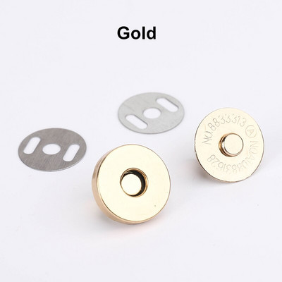 Paar koti magnetnööbid 14/18/mm käekoti klamber metallist nööpnõelad keskkonnasõbralikud klambrid tihendavad magneti automaatne adsorptsioon