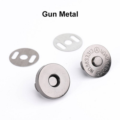 Paar koti magnetnööbid 14/18/mm käekoti klamber metallist nööpnõelad keskkonnasõbralikud klambrid tihendavad magneti automaatne adsorptsioon