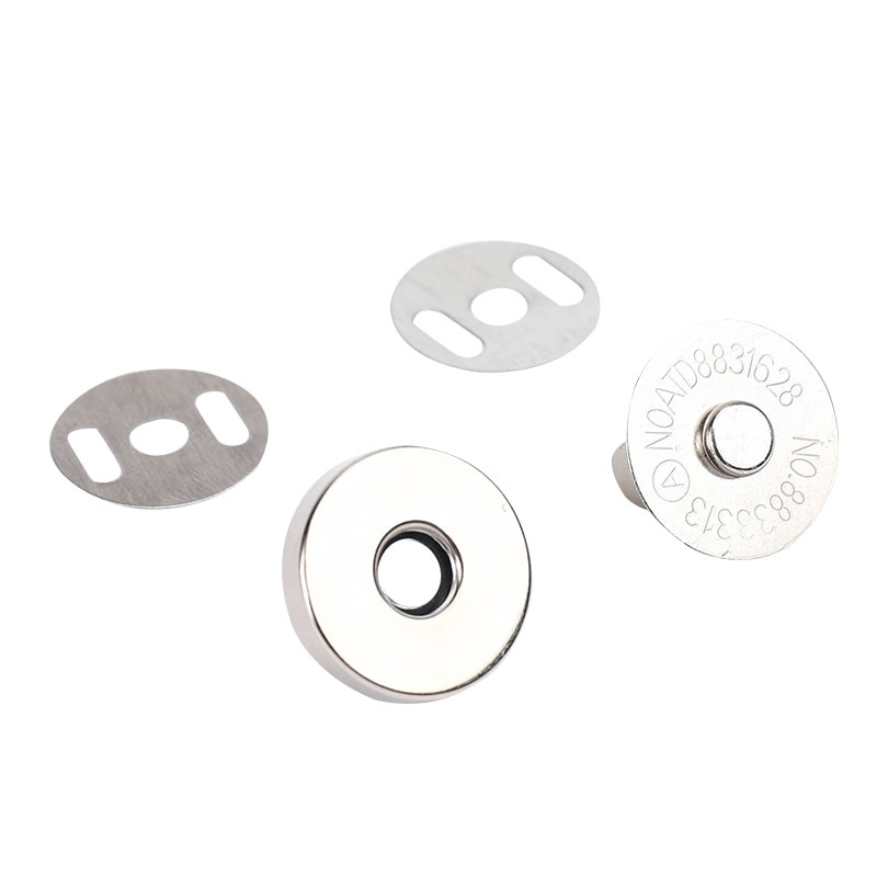 Paar koti magnetnööbid 14/18/mm käekoti klamber metallist nööpnõelad keskkonnasõbralikud klambrid tihendavad magneti automaatne adsorptsioon