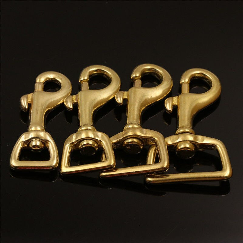 Puni mjedeni okidač za jastoga, zakretna ušica, visokokvalitetna kožna torba, remen, kuka za remen, kopča, izdržljivi povodac za pse za kućne ljubimce C