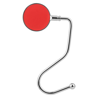 1,33 colio nešiojamas metalinis sulankstomas deimantinis stalo kabykla, rašomasis stalas, kabliukai rankinės pakabos krepšio laikiklis Blizgus spalvingas kelioninės piniginės užsegimas