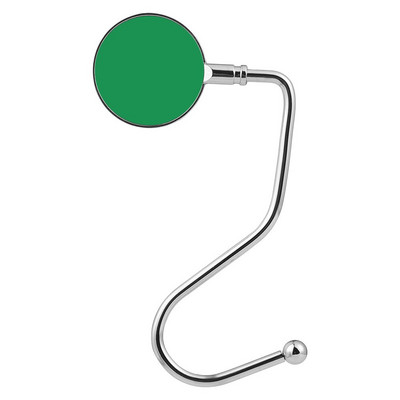 1,33 colio nešiojamas metalinis sulankstomas deimantinis stalo kabykla, rašomasis stalas, kabliukai rankinės pakabos krepšio laikiklis Blizgus spalvingas kelioninės piniginės užsegimas