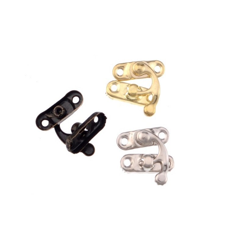 5x senovinis metalinis užraktas, dekoratyvinis kabliukas, dovanų medinė papuošalų dėžutė, pakabinama spyna su varžtais, skirta baldų įrangai