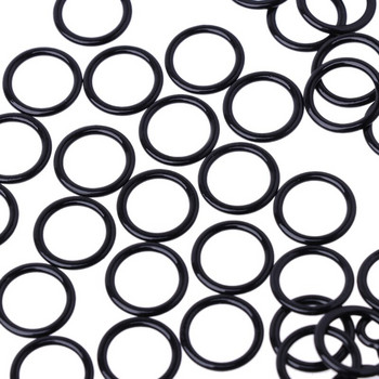 100 τμχ Μεταλλικός ρυθμιστής ιμάντα σουτιέν Slider O Ring Προμήθειες εσωρούχων Sewing Craft DIY