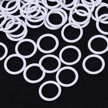 100 τμχ Μεταλλικός ρυθμιστής ιμάντα σουτιέν Slider O Ring Προμήθειες εσωρούχων Sewing Craft DIY