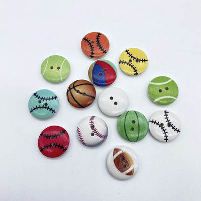 Νέα 20 τμχ 20 χιλιοστά κυκλικά κουμπιά κινουμένων σχεδίων Χριστουγεννιάτικη ρίγα καρό κουμπιά Love αξεσουάρ ραπτικής διακόσμησης γάμου