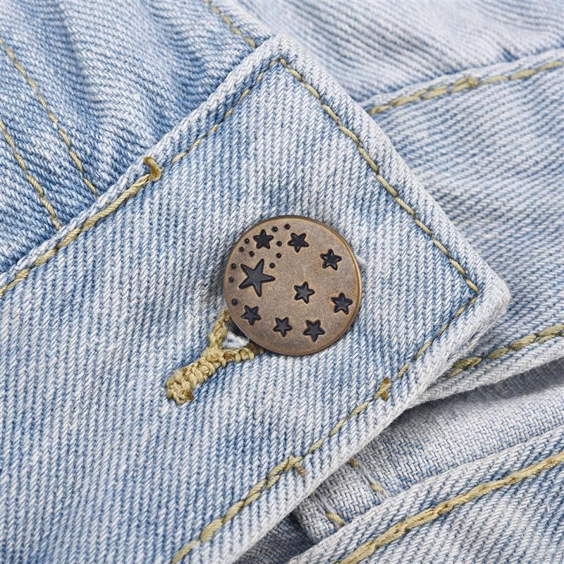 10 KOM 17 mm gumb za traperice Muškarci Žene Odvojive hlače bez šivanja Gumbi za promjenu veličine struka Pribor za slanje Odvijač